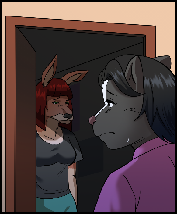 Sheila pauses, and Ophelia waits.