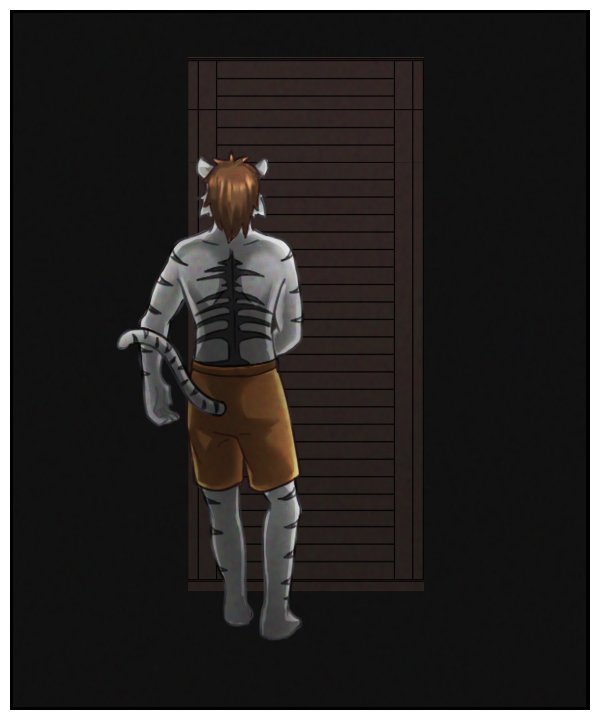 Theo moves toward what looks like another closet door.
