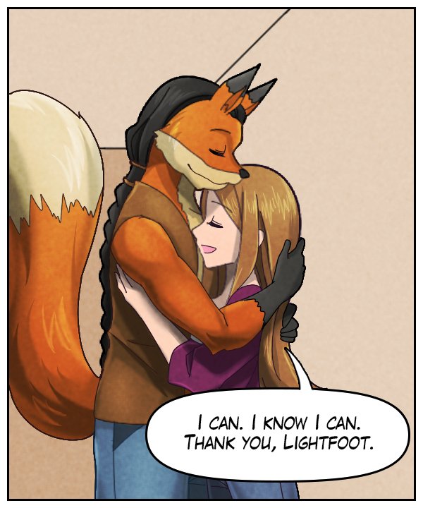 Cora: “I can. I know I can. Thank you, Lightfoot.”