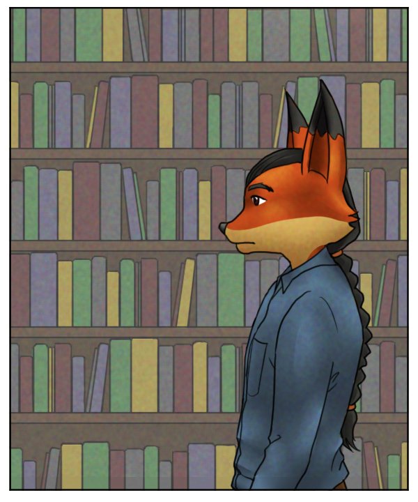 Lightfoot appears to be in his fox form.