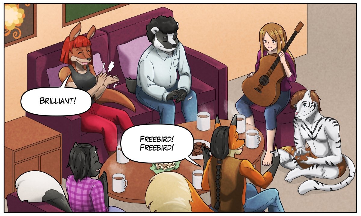 Sheila: “Brilliant!” Lightfoot: “Freebird! Freebird!”