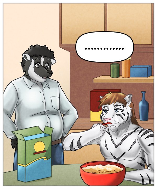 Caedmon absorbs the impact of this pun.