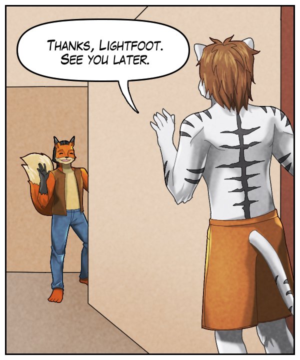 Theo: “Thanks, Lightfoot. See you later.”