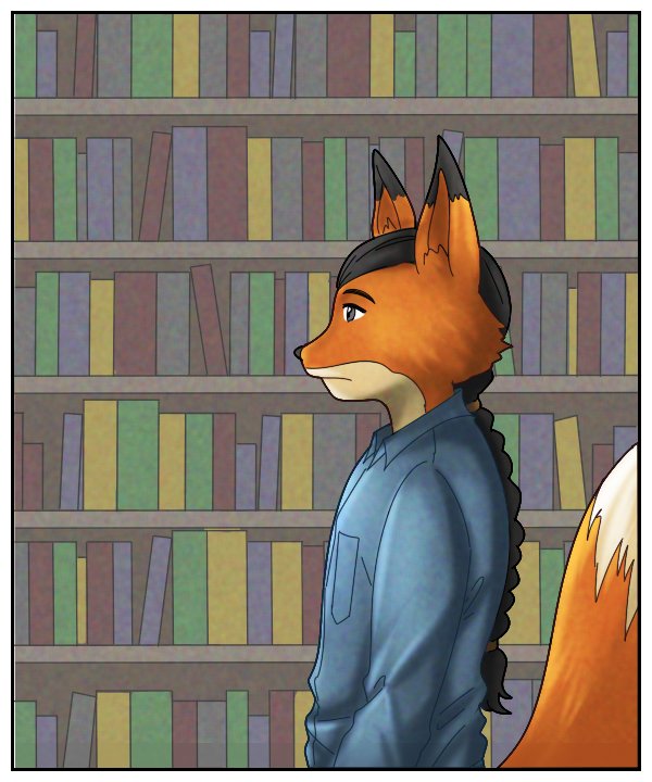 Lightfoot phases between human and vulpine.