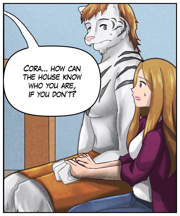 Lightfoot (out of frame): “Cora… how can the house know who you are, if you don’t?”