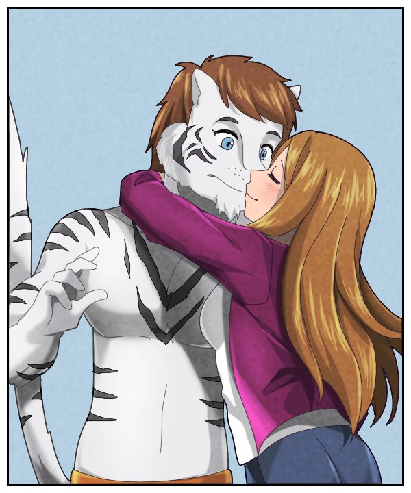 Theo gets a surprise lip-lock!
