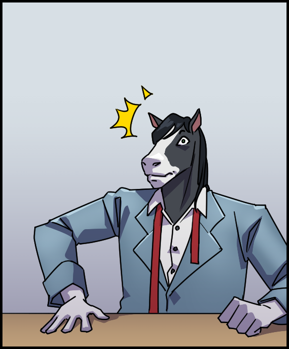 Gabriel is pop-eyed with realization.